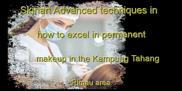 Skinart Advanced techniques in how to excel in permanent makeup in the Kampung Tahang Rimau area | PermanentmakeupTraining | PermanentmakeupClasses | SkinartTraining-Malaysia