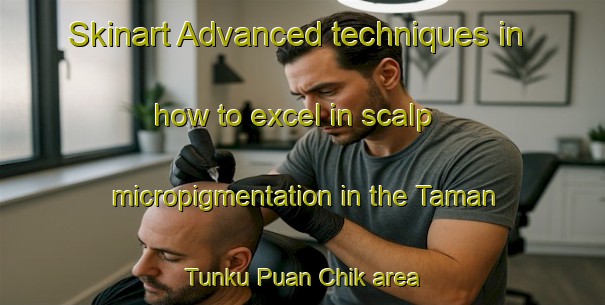 Skinart Advanced techniques in how to excel in scalp micropigmentation in the Taman Tunku Puan Chik area | SmpTraining | SmpClasses | SkinartTraining-Malaysia