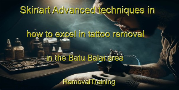 Skinart Advanced techniques in how to excel in tattoo removal in the Batu Balai area | RemovalTraining | RemovalClasses | SkinartTraining-Malaysia