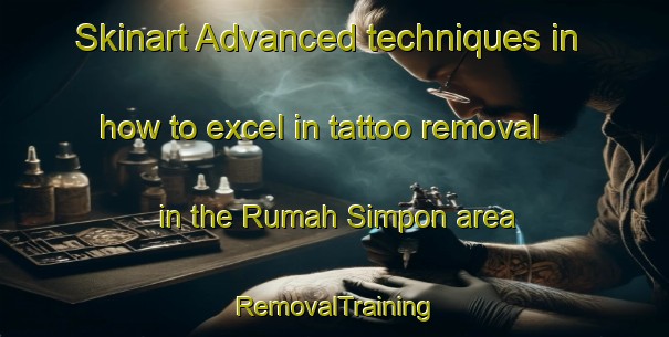 Skinart Advanced techniques in how to excel in tattoo removal in the Rumah Simpon area | RemovalTraining | RemovalClasses | SkinartTraining-Malaysia