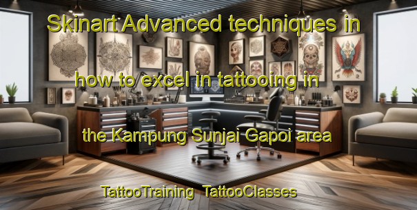 Skinart Advanced techniques in how to excel in tattooing in the Kampung Sunjai Gapoi area | TattooTraining | TattooClasses | SkinartTraining-Malaysia