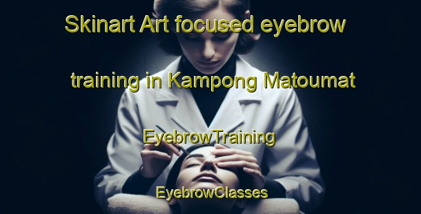 Skinart Art-focused eyebrow training in Kampong Matoumat | EyebrowTraining | EyebrowClasses | SkinartTraining-Malaysia