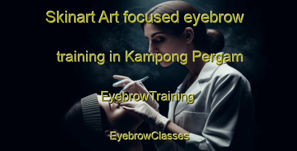 Skinart Art-focused eyebrow training in Kampong Pergam | EyebrowTraining | EyebrowClasses | SkinartTraining-Malaysia
