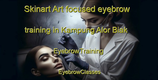 Skinart Art-focused eyebrow training in Kampung Alor Biak | EyebrowTraining | EyebrowClasses | SkinartTraining-Malaysia