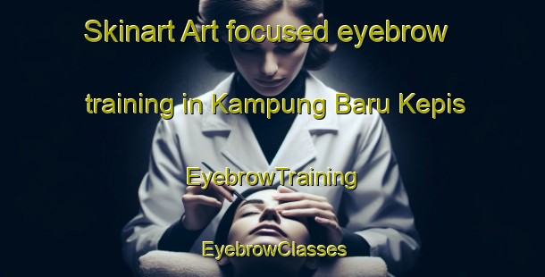 Skinart Art-focused eyebrow training in Kampung Baru Kepis | EyebrowTraining | EyebrowClasses | SkinartTraining-Malaysia