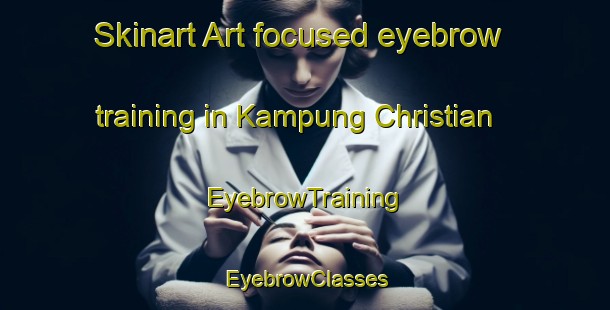 Skinart Art-focused eyebrow training in Kampung Christian | EyebrowTraining | EyebrowClasses | SkinartTraining-Malaysia