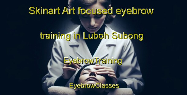 Skinart Art-focused eyebrow training in Luboh Subong | EyebrowTraining | EyebrowClasses | SkinartTraining-Malaysia