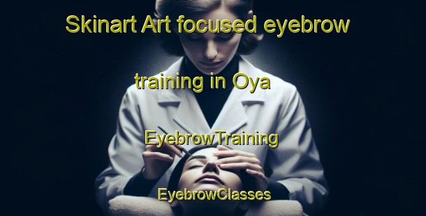 Skinart Art-focused eyebrow training in Oya | EyebrowTraining | EyebrowClasses | SkinartTraining-Malaysia