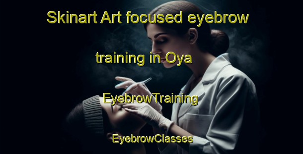 Skinart Art-focused eyebrow training in Oya | EyebrowTraining | EyebrowClasses | SkinartTraining-Malaysia
