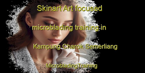 Skinart Art-focused microblading training in Kampung Charok Semerliang | #MicrobladingTraining #MicrobladingClasses #SkinartTraining-Malaysia