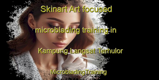 Skinart Art-focused microblading training in Kampung Langsat Terhulor | #MicrobladingTraining #MicrobladingClasses #SkinartTraining-Malaysia