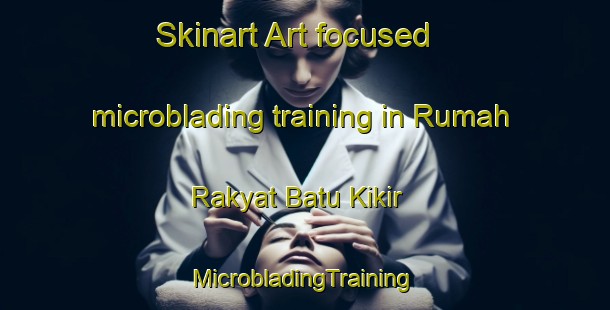 Skinart Art-focused microblading training in Rumah Rakyat Batu Kikir | #MicrobladingTraining #MicrobladingClasses #SkinartTraining-Malaysia