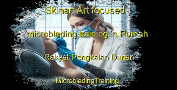 Skinart Art-focused microblading training in Rumah Rakyat Pengkalan Durian | #MicrobladingTraining #MicrobladingClasses #SkinartTraining-Malaysia