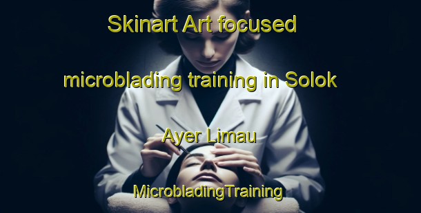 Skinart Art-focused microblading training in Solok Ayer Limau | #MicrobladingTraining #MicrobladingClasses #SkinartTraining-Malaysia