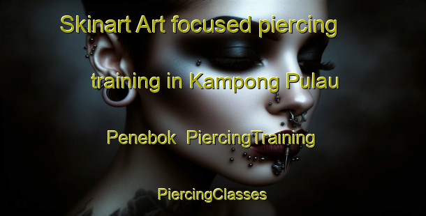 Skinart Art-focused piercing training in Kampong Pulau Penebok | #PiercingTraining #PiercingClasses #SkinartTraining-Malaysia