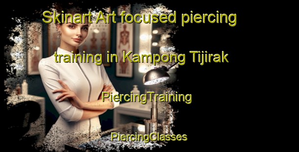 Skinart Art-focused piercing training in Kampong Tijirak | #PiercingTraining #PiercingClasses #SkinartTraining-Malaysia