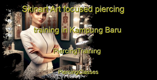 Skinart Art-focused piercing training in Kampung Baru | #PiercingTraining #PiercingClasses #SkinartTraining-Malaysia