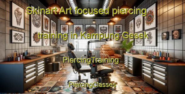 Skinart Art-focused piercing training in Kampung Gesek | #PiercingTraining #PiercingClasses #SkinartTraining-Malaysia