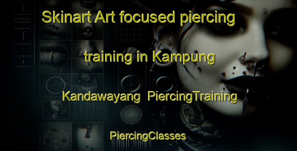 Skinart Art-focused piercing training in Kampung Kandawayang | #PiercingTraining #PiercingClasses #SkinartTraining-Malaysia