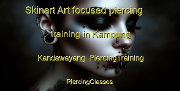 Skinart Art-focused piercing training in Kampung Kandawayang | #PiercingTraining #PiercingClasses #SkinartTraining-Malaysia