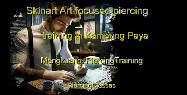 Skinart Art-focused piercing training in Kampung Paya Mengkuang | PiercingTraining | PiercingClasses | SkinartTraining-Malaysia