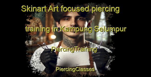 Skinart Art-focused piercing training in Kampung Selumpur | #PiercingTraining #PiercingClasses #SkinartTraining-Malaysia