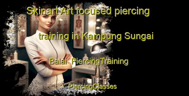 Skinart Art-focused piercing training in Kampung Sungai Balai | PiercingTraining | PiercingClasses | SkinartTraining-Malaysia