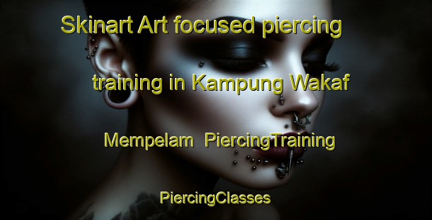 Skinart Art-focused piercing training in Kampung Wakaf Mempelam | #PiercingTraining #PiercingClasses #SkinartTraining-Malaysia