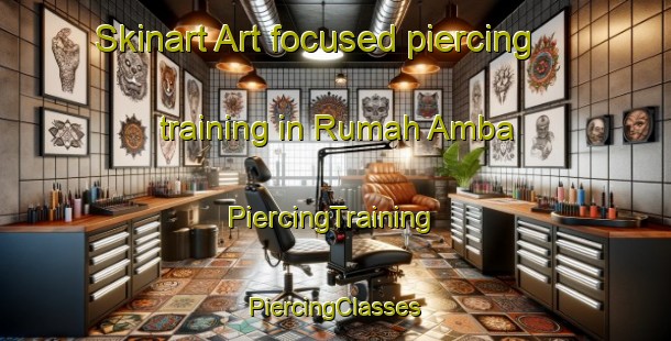 Skinart Art-focused piercing training in Rumah Amba | #PiercingTraining #PiercingClasses #SkinartTraining-Malaysia