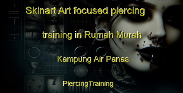 Skinart Art-focused piercing training in Rumah Murah Kampung Air Panas | PiercingTraining | PiercingClasses | SkinartTraining-Malaysia