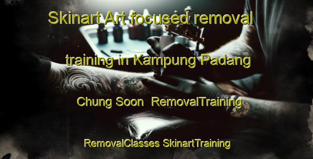 Skinart Art-focused removal training in Kampung Padang Chung Soon | #RemovalTraining #RemovalClasses #SkinartTraining-Malaysia