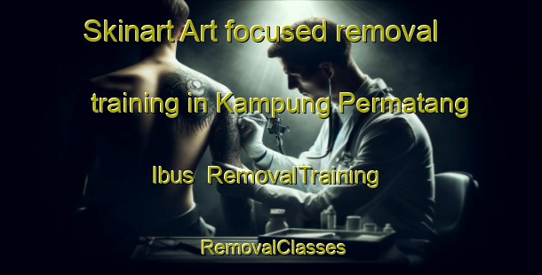 Skinart Art-focused removal training in Kampung Permatang Ibus | RemovalTraining | RemovalClasses | SkinartTraining-Malaysia