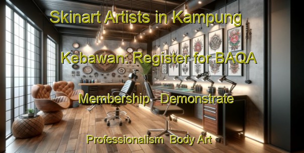 Skinart Artists in Kampung Kebawan: Register for BAQA Membership - Demonstrate Professionalism | Body Art Qualification Authority | BAQA-Malaysia