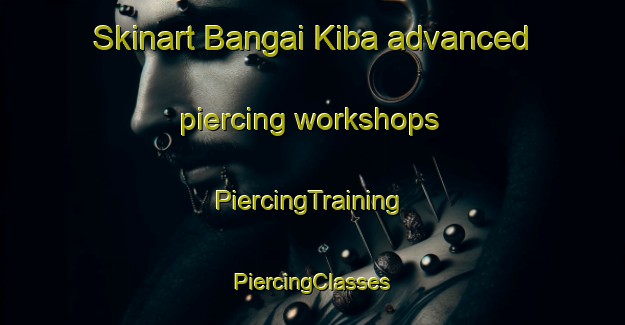 Skinart Bangai Kiba advanced piercing workshops | #PiercingTraining #PiercingClasses #SkinartTraining-Malaysia