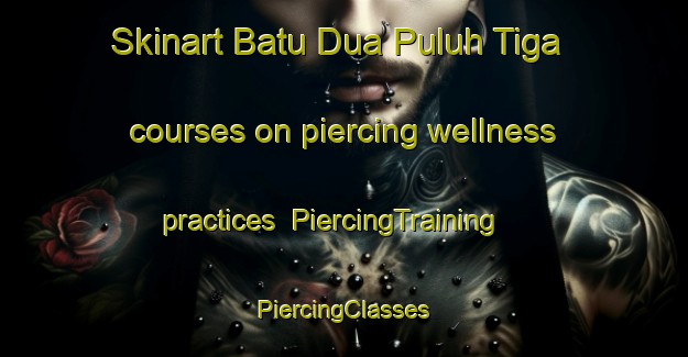 Skinart Batu Dua Puluh Tiga courses on piercing wellness practices | #PiercingTraining #PiercingClasses #SkinartTraining-Malaysia