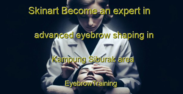 Skinart Become an expert in advanced eyebrow shaping in Kampung Siburak area | EyebrowTraining | EyebrowClasses | SkinartTraining-Malaysia