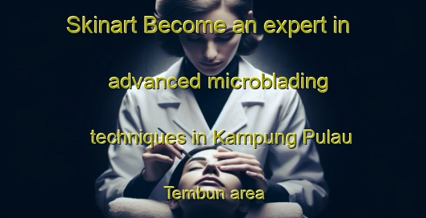 Skinart Become an expert in advanced microblading techniques in Kampung Pulau Tembun area | MicrobladingTraining | MicrobladingClasses | SkinartTraining-Malaysia