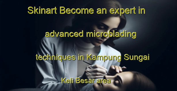 Skinart Become an expert in advanced microblading techniques in Kampung Sungai Keli Besar area | MicrobladingTraining | MicrobladingClasses | SkinartTraining-Malaysia