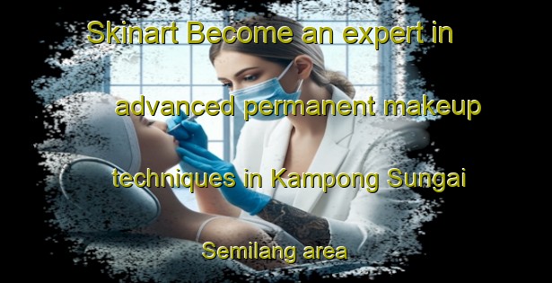 Skinart Become an expert in advanced permanent makeup techniques in Kampong Sungai Semilang area | PermanentmakeupTraining | PermanentmakeupClasses | SkinartTraining-Malaysia