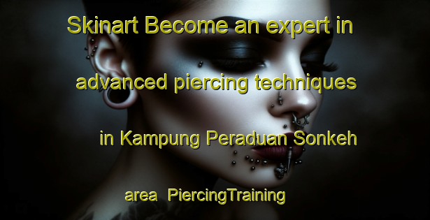 Skinart Become an expert in advanced piercing techniques in Kampung Peraduan Sonkeh area | PiercingTraining | PiercingClasses | SkinartTraining-Malaysia