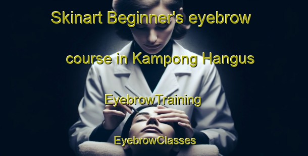 Skinart Beginner's eyebrow course in Kampong Hangus | EyebrowTraining | EyebrowClasses | SkinartTraining-Malaysia