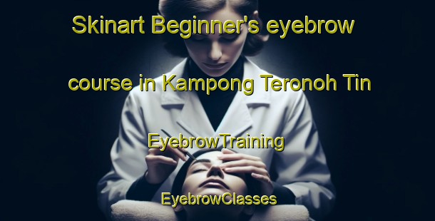 Skinart Beginner's eyebrow course in Kampong Teronoh Tin | EyebrowTraining | EyebrowClasses | SkinartTraining-Malaysia