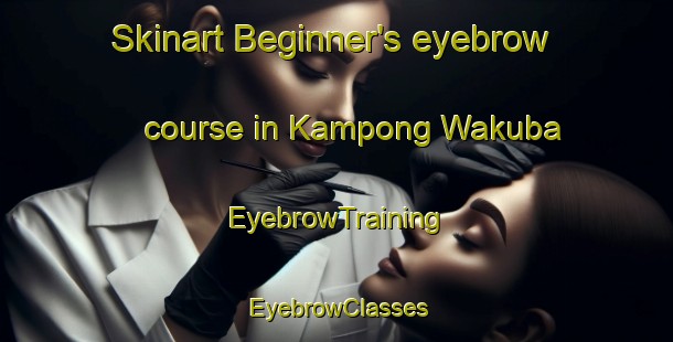 Skinart Beginner's eyebrow course in Kampong Wakuba | EyebrowTraining | EyebrowClasses | SkinartTraining-Malaysia