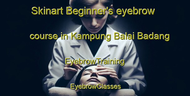 Skinart Beginner's eyebrow course in Kampung Balai Badang | EyebrowTraining | EyebrowClasses | SkinartTraining-Malaysia