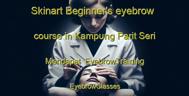 Skinart Beginner's eyebrow course in Kampung Parit Seri Mendapat | EyebrowTraining | EyebrowClasses | SkinartTraining-Malaysia