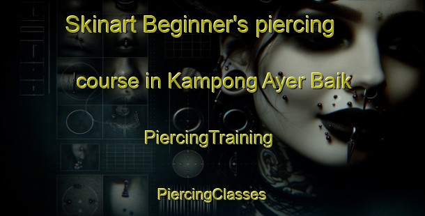 Skinart Beginner's piercing course in Kampong Ayer Baik | #PiercingTraining #PiercingClasses #SkinartTraining-Malaysia