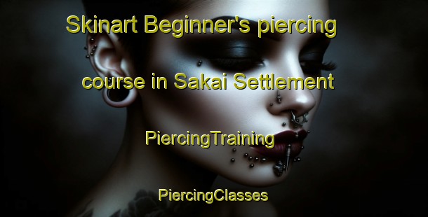 Skinart Beginner's piercing course in Sakai Settlement | #PiercingTraining #PiercingClasses #SkinartTraining-Malaysia