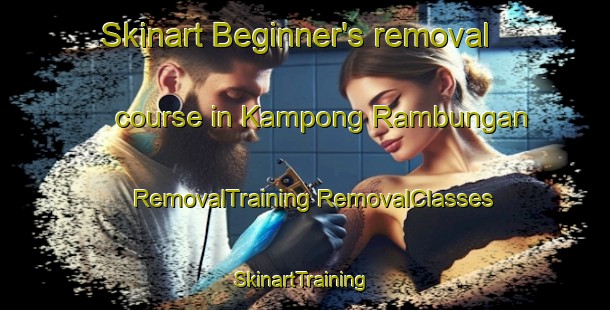 Skinart Beginner's removal course in Kampong Rambungan | #RemovalTraining #RemovalClasses #SkinartTraining-Malaysia