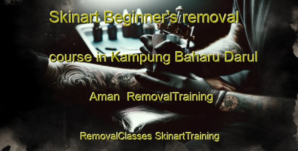 Skinart Beginner's removal course in Kampung Baharu Darul Aman | #RemovalTraining #RemovalClasses #SkinartTraining-Malaysia