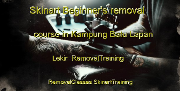 Skinart Beginner's removal course in Kampung Batu Lapan Lekir | #RemovalTraining #RemovalClasses #SkinartTraining-Malaysia